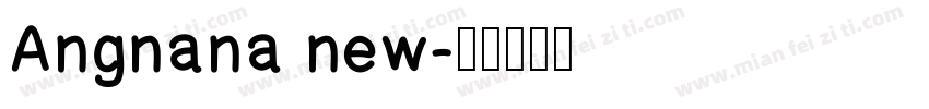 Angnana new字体转换